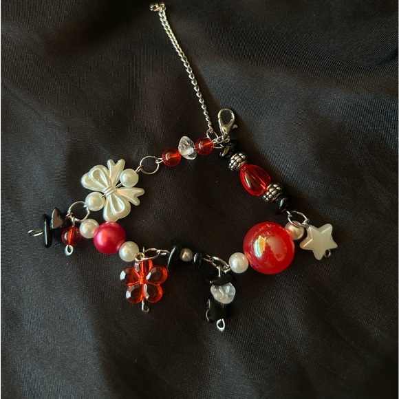 💌CHARM BRACELET 
💌ADJUSTABLE SIZE 
💌HANDMADE - Picture 3 of 5